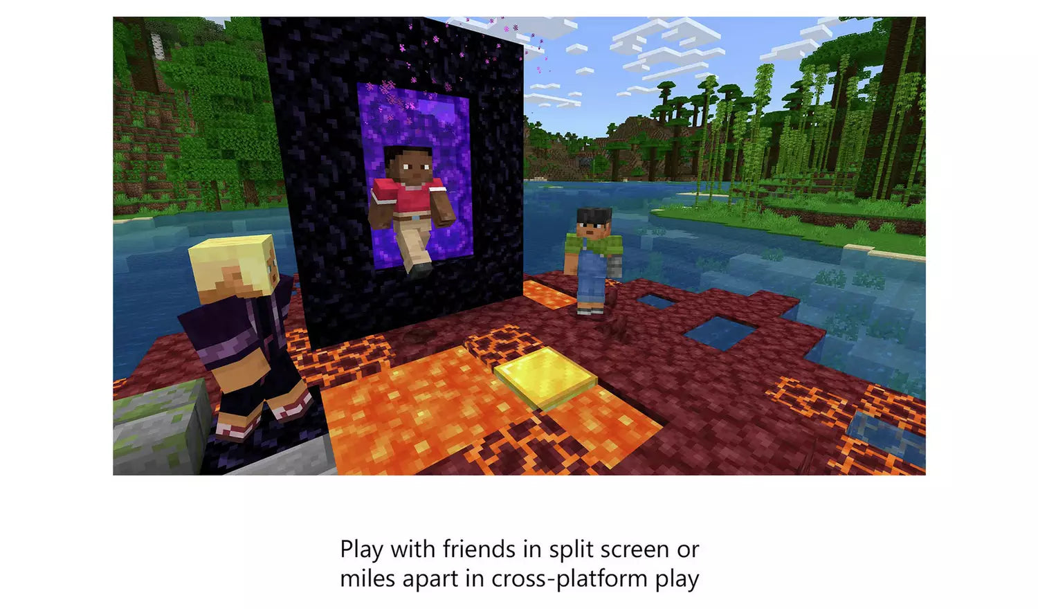 Minecraft Bedrock – Xbox One & Series X | Physical Disc + 3500 Minecoins | 7+ (Excellent Condition) Xbox