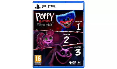 🎃 Poppy Playtime Triple Pack – PS5 | Physical Disc | Horror Puzzle Adventure | Ages 16+ PS5