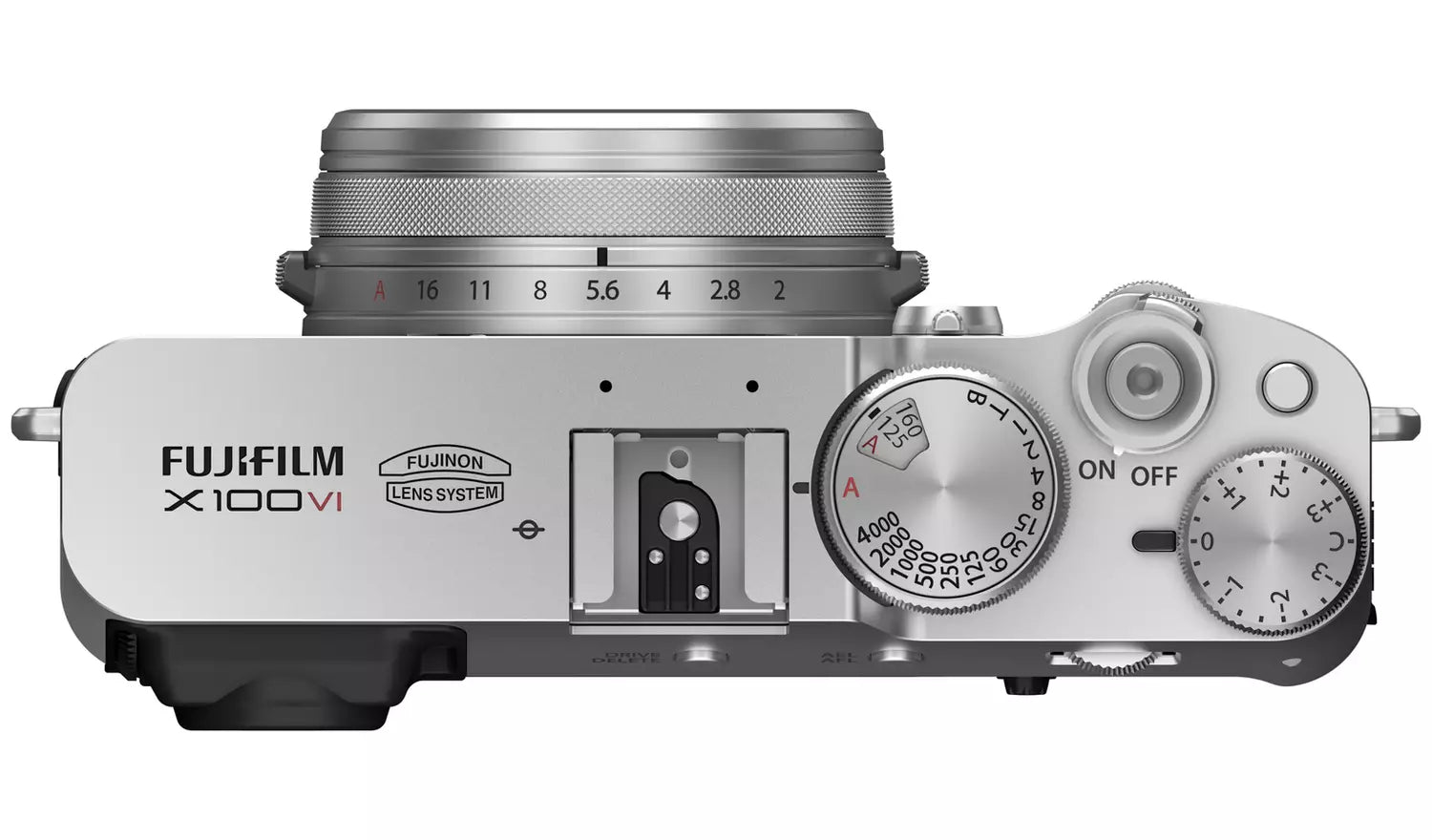 Fujifilm X100VI Digital Camera Silver – 40.2MP APS-C, 6.2K Video, IBIS (New) Fujifilm