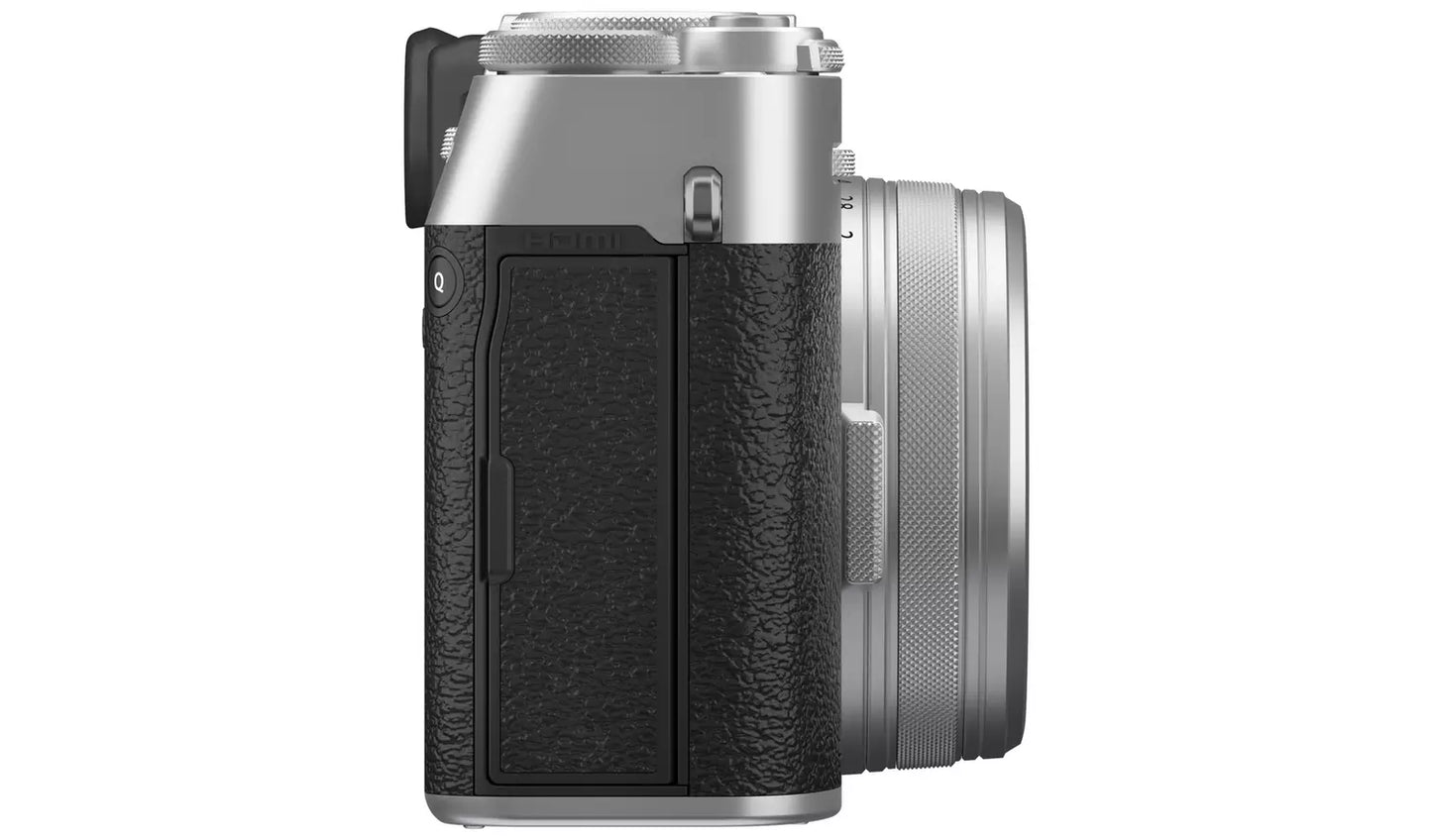 Fujifilm X100VI Digital Camera Silver – 40.2MP APS-C, 6.2K Video, IBIS (New) Fujifilm
