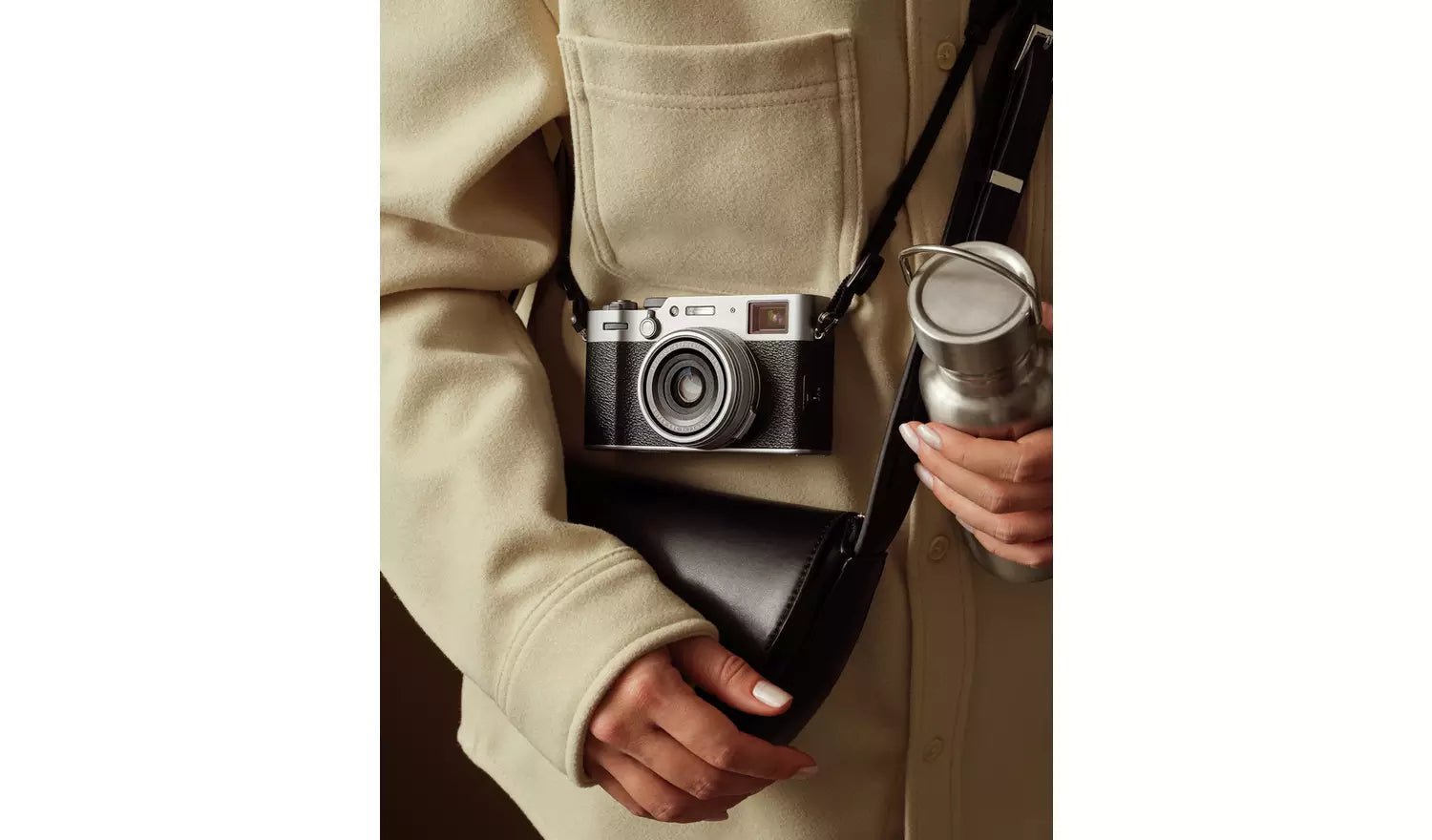 Fujifilm X100VI Digital Camera Silver – 40.2MP APS-C, 6.2K Video, IBIS (New) Fujifilm