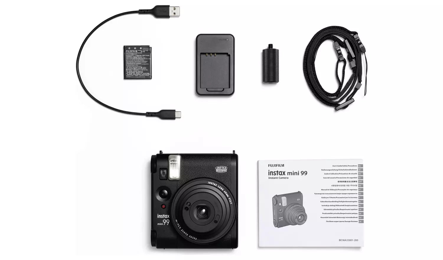 Fujifilm instax Mini 99 Instant Camera – Black (New) Fujifilm