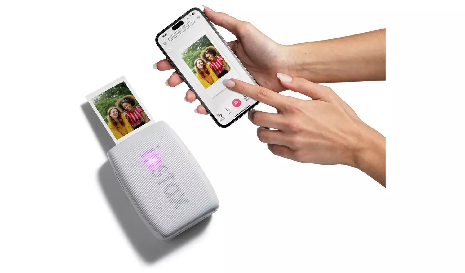 instax mini Link 3 Smartphone Printer - White (New) Fujifilm
