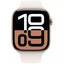 Apple Watch Series 10 GPS 42mm Rose Gold Light Blush - S/M - M/L