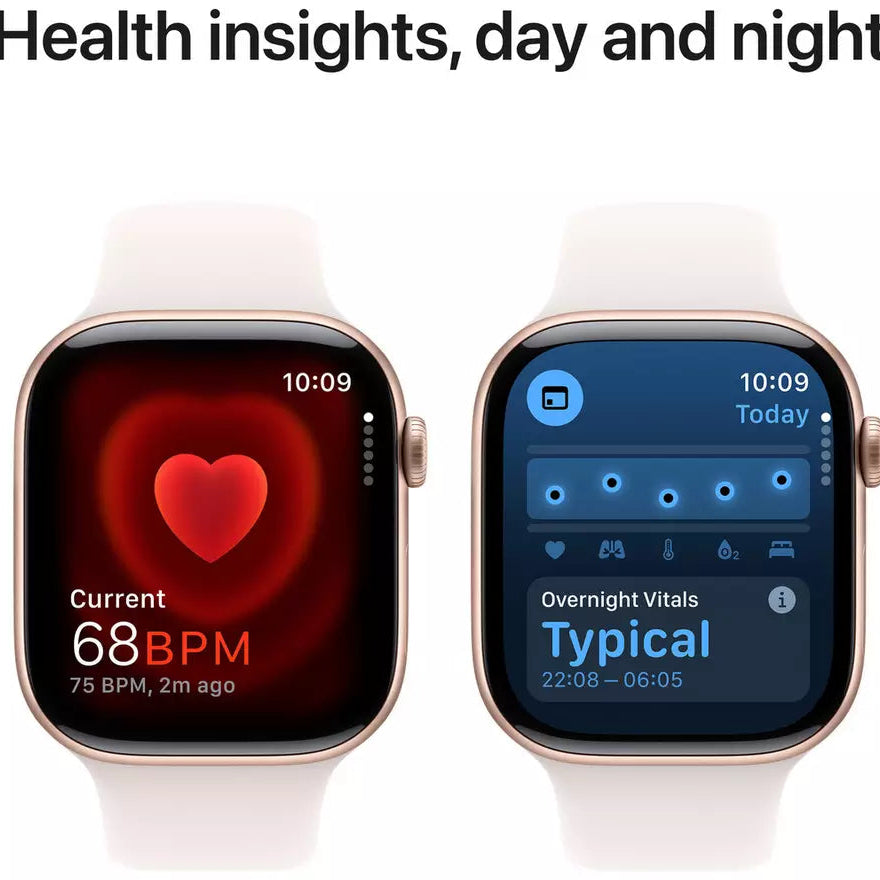 Apple Watch Series 10 GPS 42mm Rose Gold Light Blush - S/M - M/L