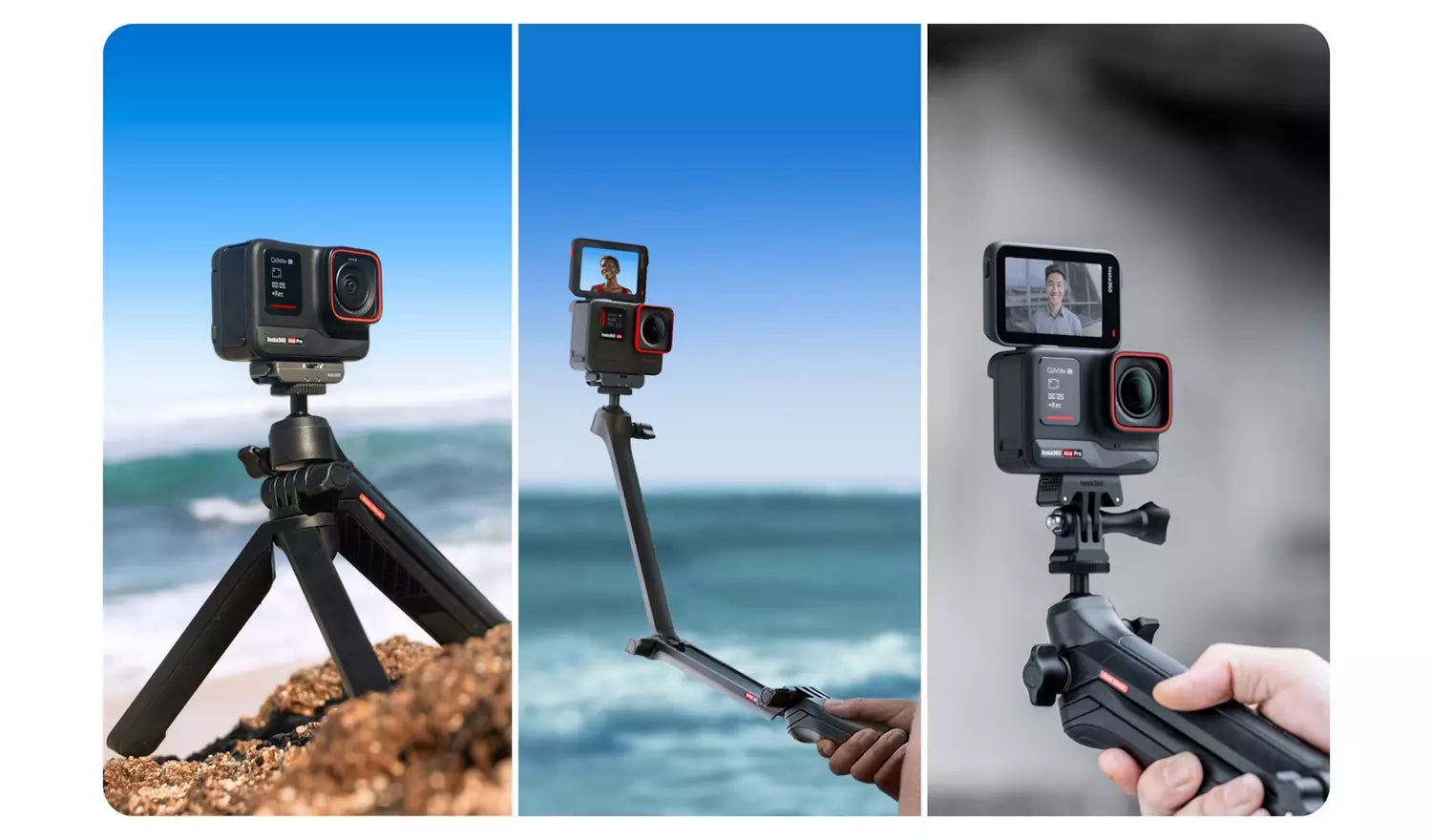 Insta360 Vlog Multi Mount - Ace, GO, Link Series (New) Insta360