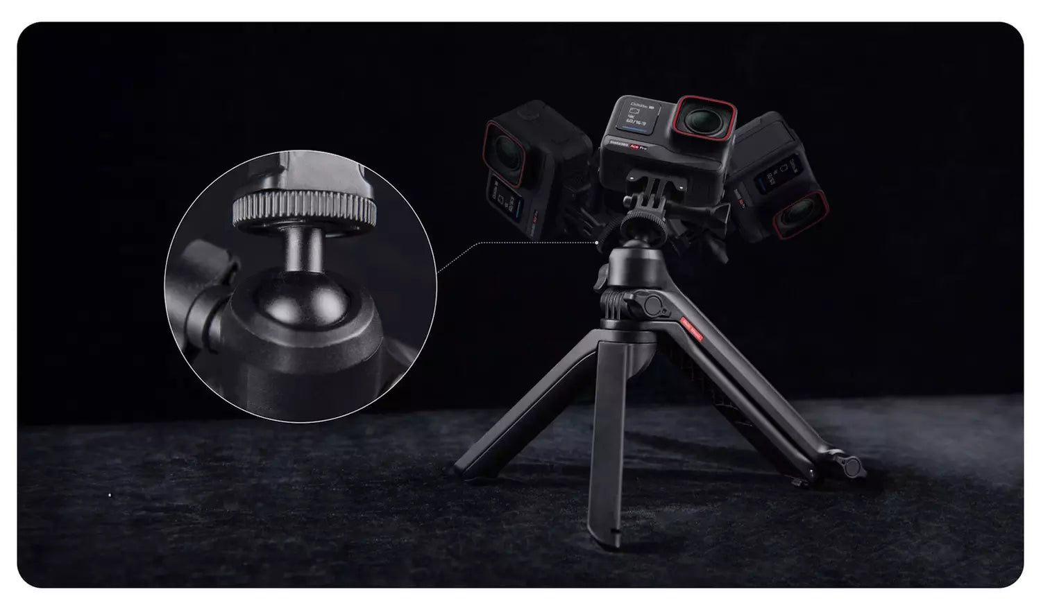 Insta360 Vlog Multi Mount - Ace, GO, Link Series (New) Insta360