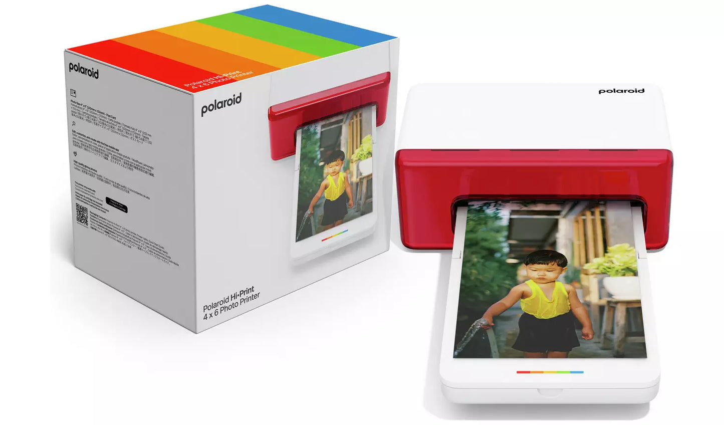 Polaroid Hi-Print 4x6 Photo Printer – White (New) Polaroid