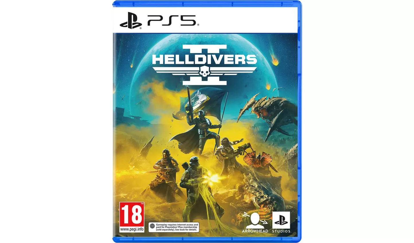 Helldivers – Fight for Freedom Across the Galaxy | PS5 | Ages 18+ (New) PS5
