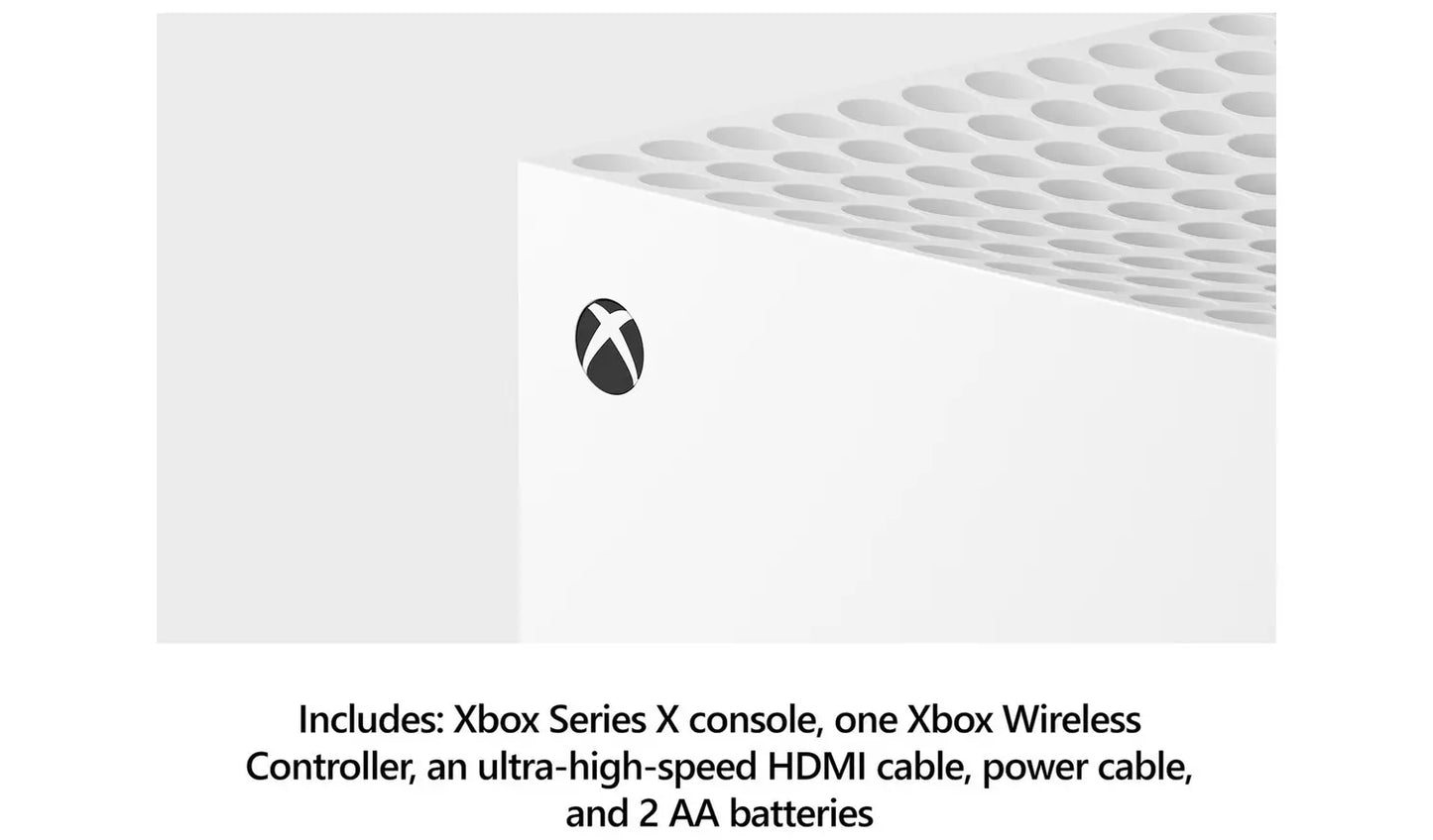 Xbox Series X Digital Edition Console – White | 1TB SSD | 4K/120FPS (Good Condition) Microsoft