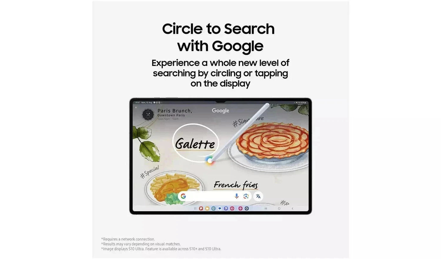 Samsung Galaxy Tab S10+ 12.4 inch Wi-Fi Tablet – 256GB, (New) Samsung