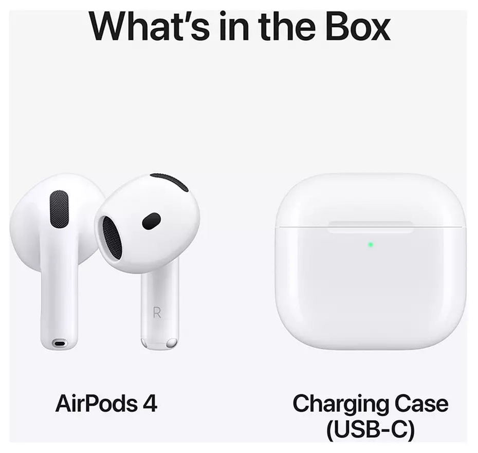 Apple Airpods with USB-C Charging Case (4th Generation)