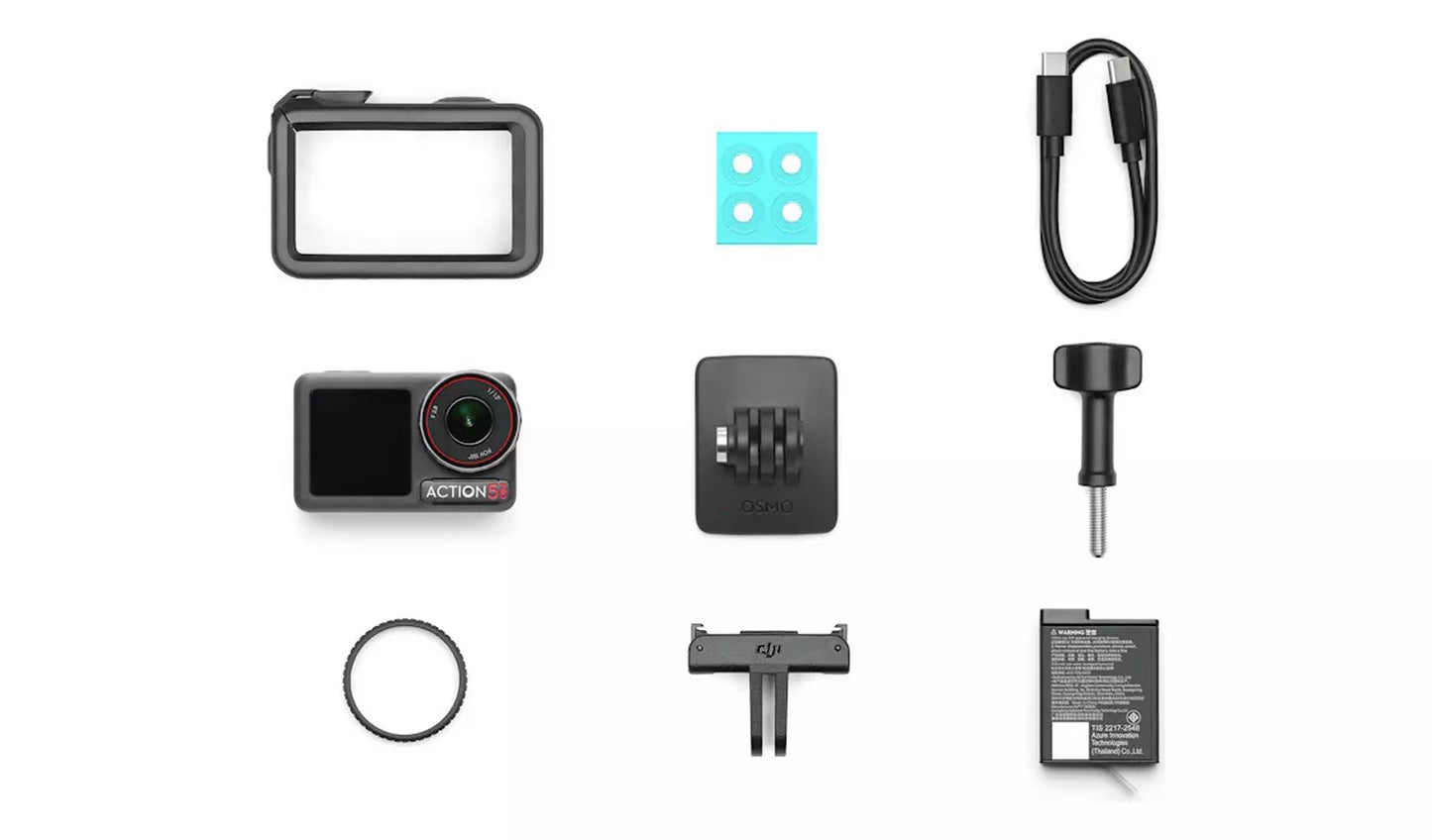 DJI Osmo Action 5 Pro Adventure Combo Action Camera – Black (New) DJI