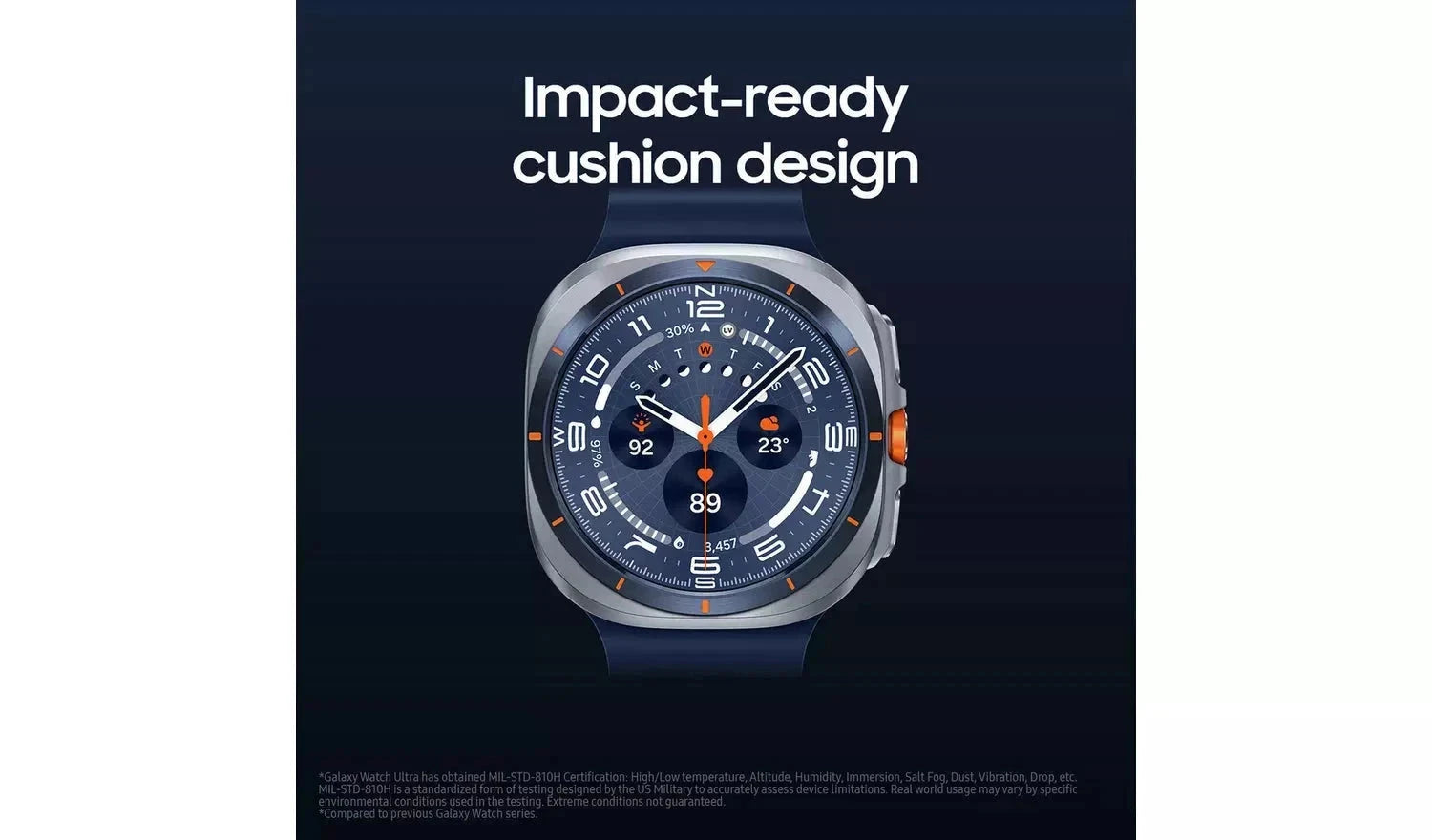 Samsung Galaxy Watch Ultra 2025 – 47mm Smartwatch, Titanium Silver(New) Samsung