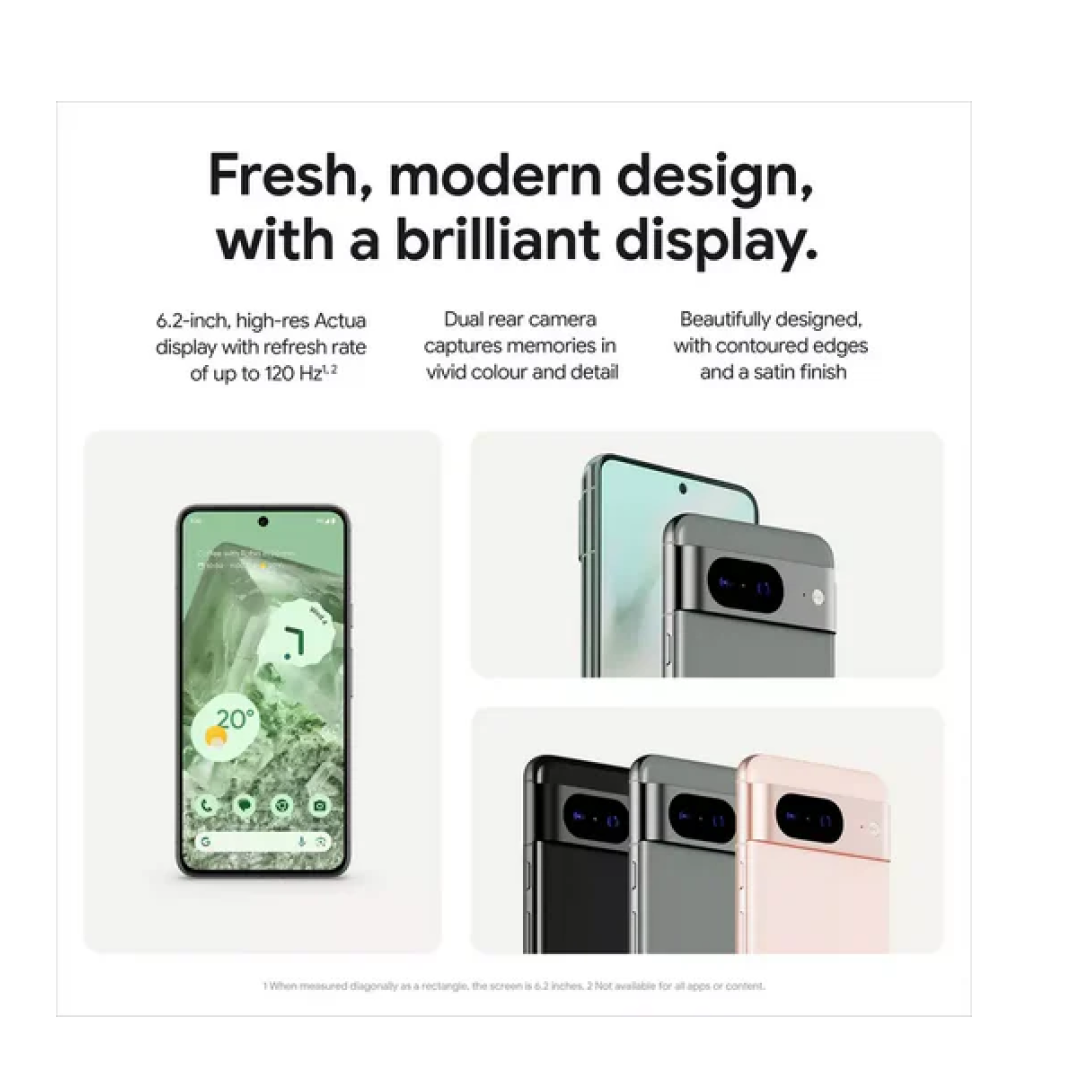 SIM Free Google Pixel 8 Pro 5G 256GB AI Phone Obsidian – Brand New