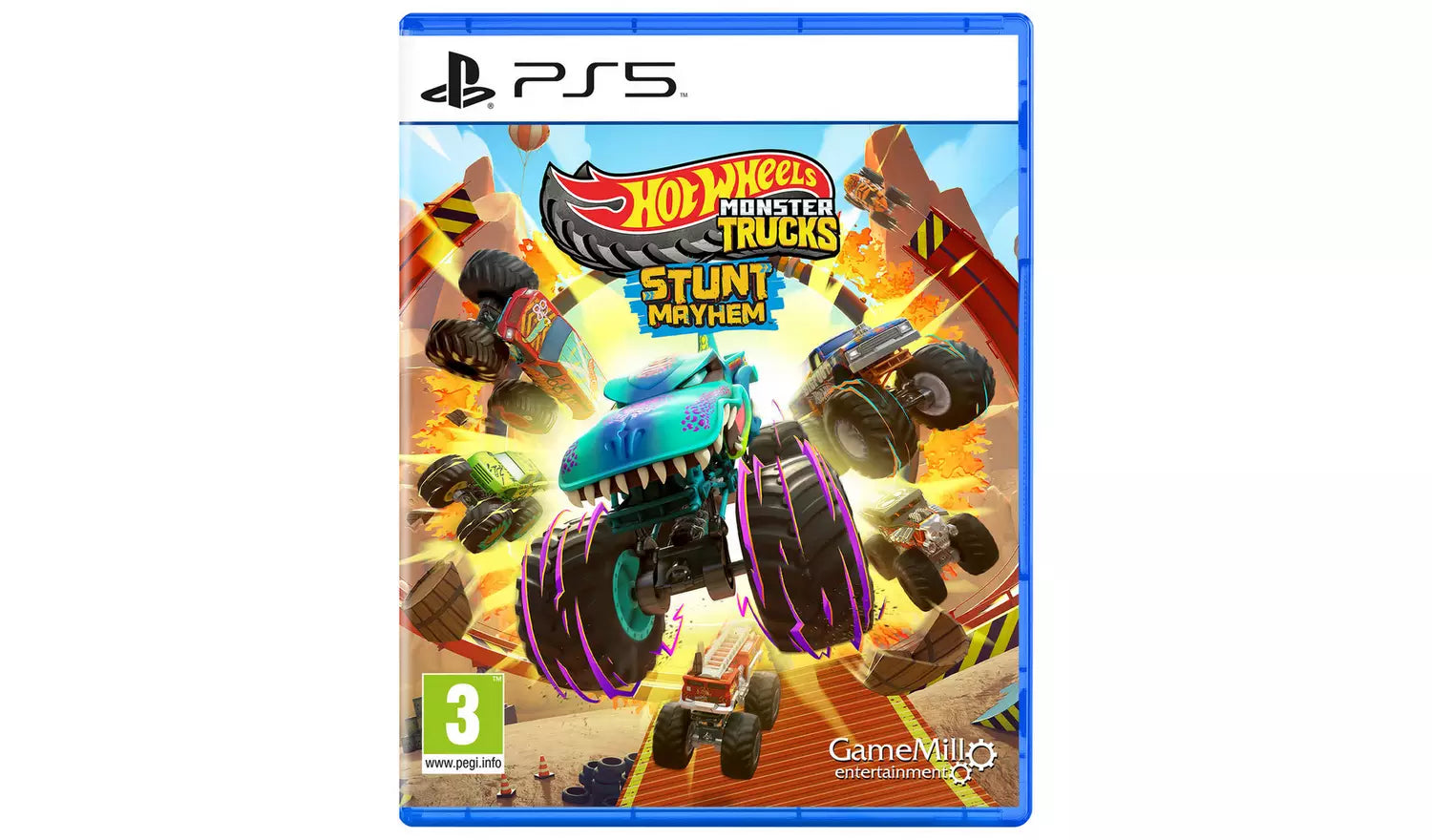Hot Wheels Monster Trucks: Stunt Mayhem – PS5 | Physical Disc | 3+ (New) PS5