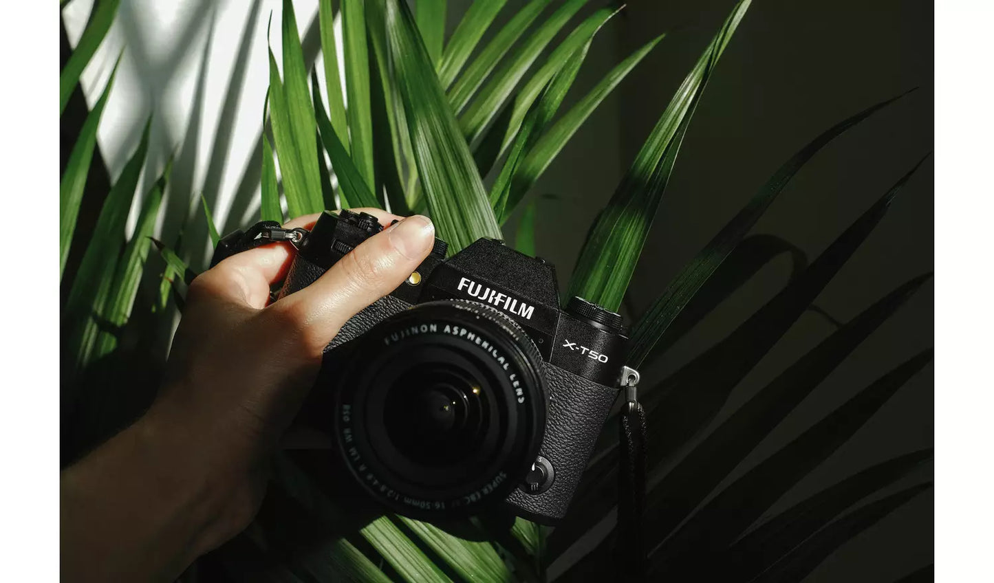 Fujifilm X-T50 Mirrorless Camera with XF 16-50mm Lens – 40MP APS-C (New) Fujifilm