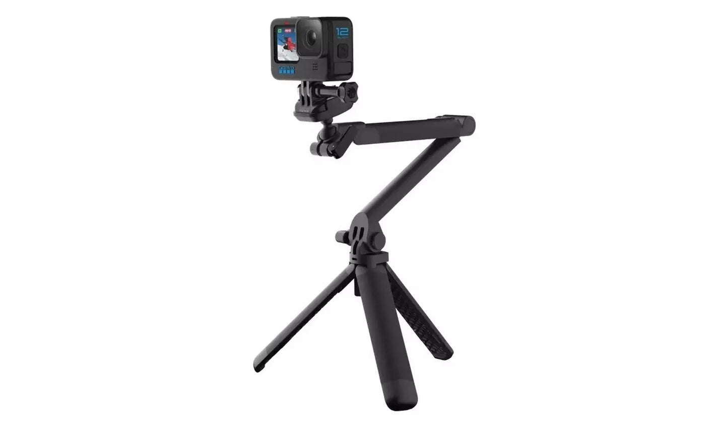 GoPro 3-Way 2.0 Tripod Grip Arm – 3-in-1 Action Camera Mount (New) Go Pro