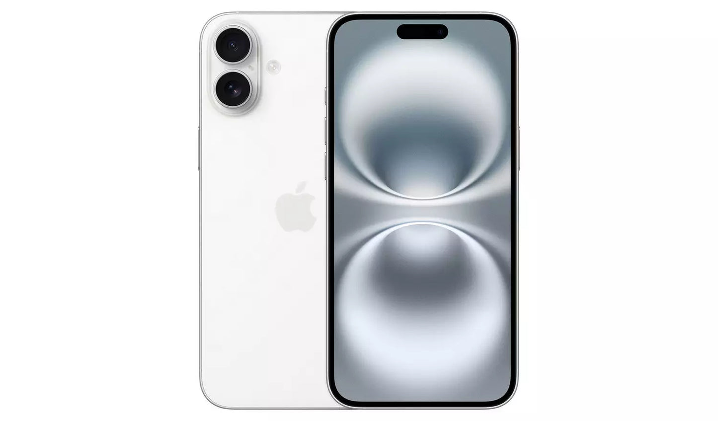 iPhone 16 Plus 5G 128GB AI Mobile Phone – White (New)