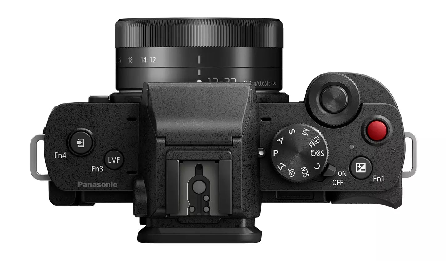 Panasonic Lumix G100D Mirrorless Camera with 12-32mm Lens – 18MP 4K Vlogging (New) Panasonic