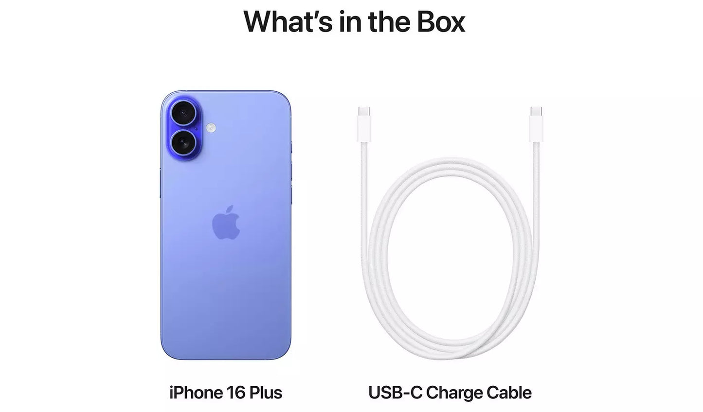 iPhone 16 Plus 5G 256GB AI Mobile Phone – Blue (Excellent Condition)