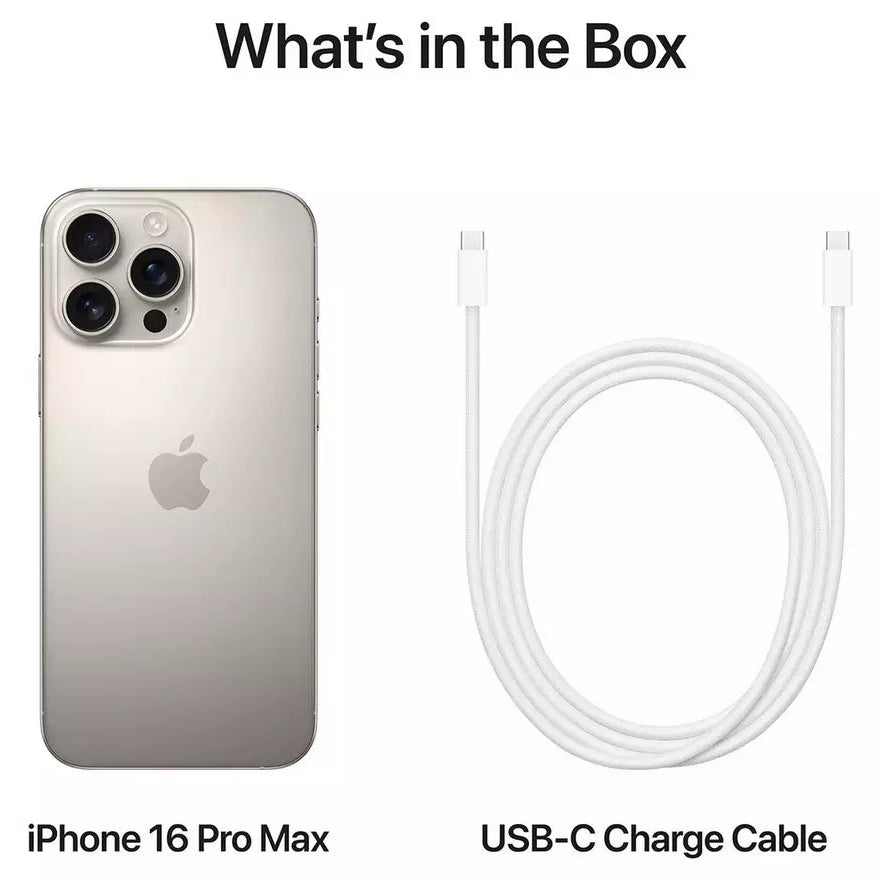 Apple iPhone 16 Pro Max 5G 512GB - Natural Titanium NEW