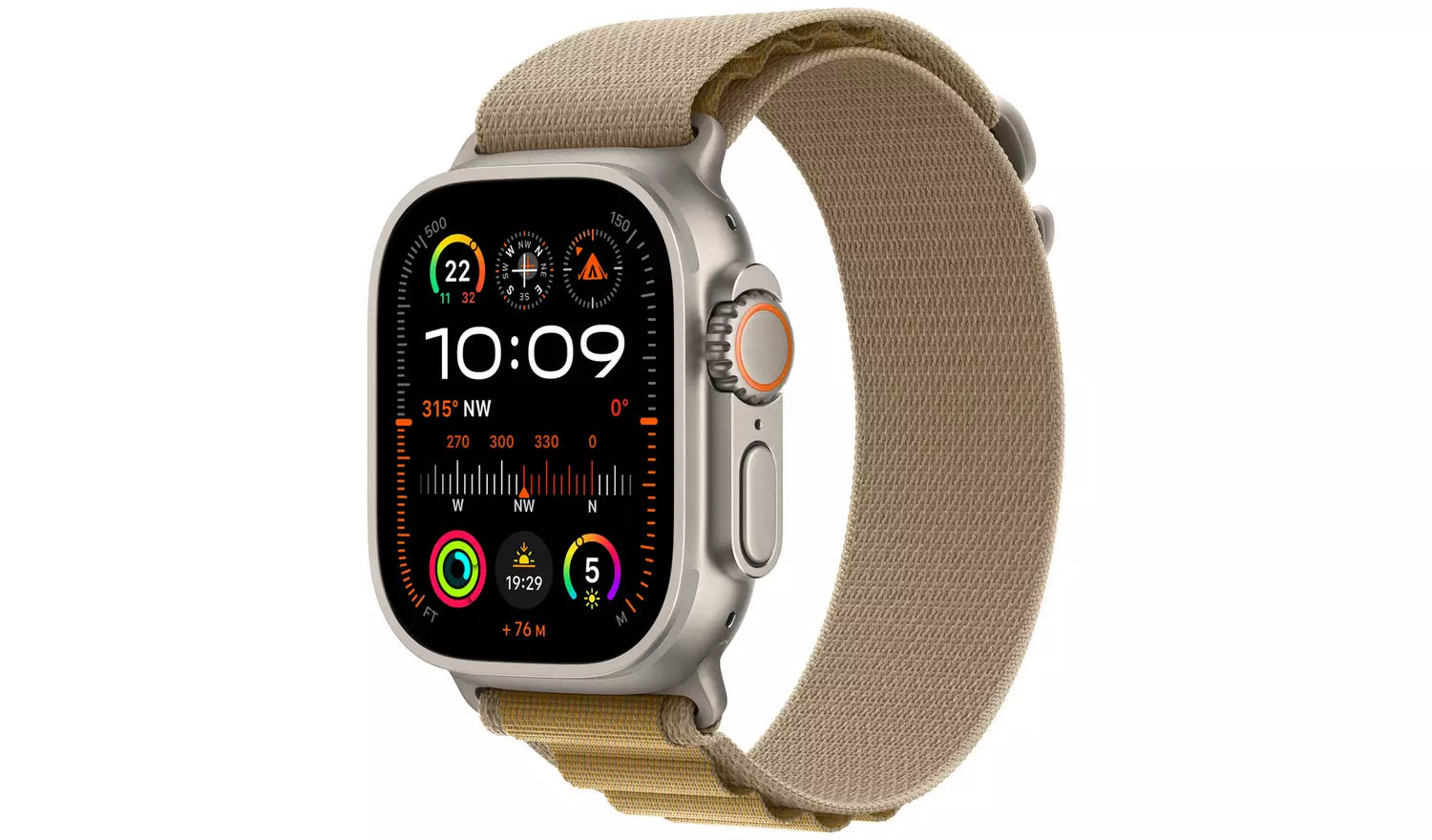 Apple Watch Ultra 2 49mm Natural Tan Alpine Loop - (New) Apple