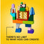 LEGO Classic Large Creative Brick Storage Box Set | Ages 4+ | Model 10698 | New LEGO