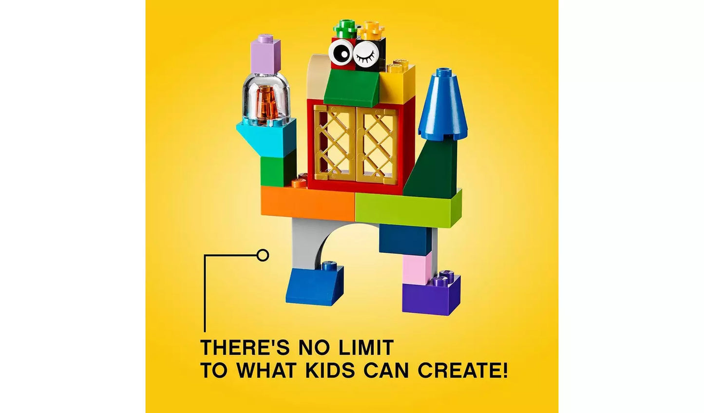 LEGO Classic Large Creative Brick Storage Box Set | Ages 4+ | Model 10698 | New LEGO