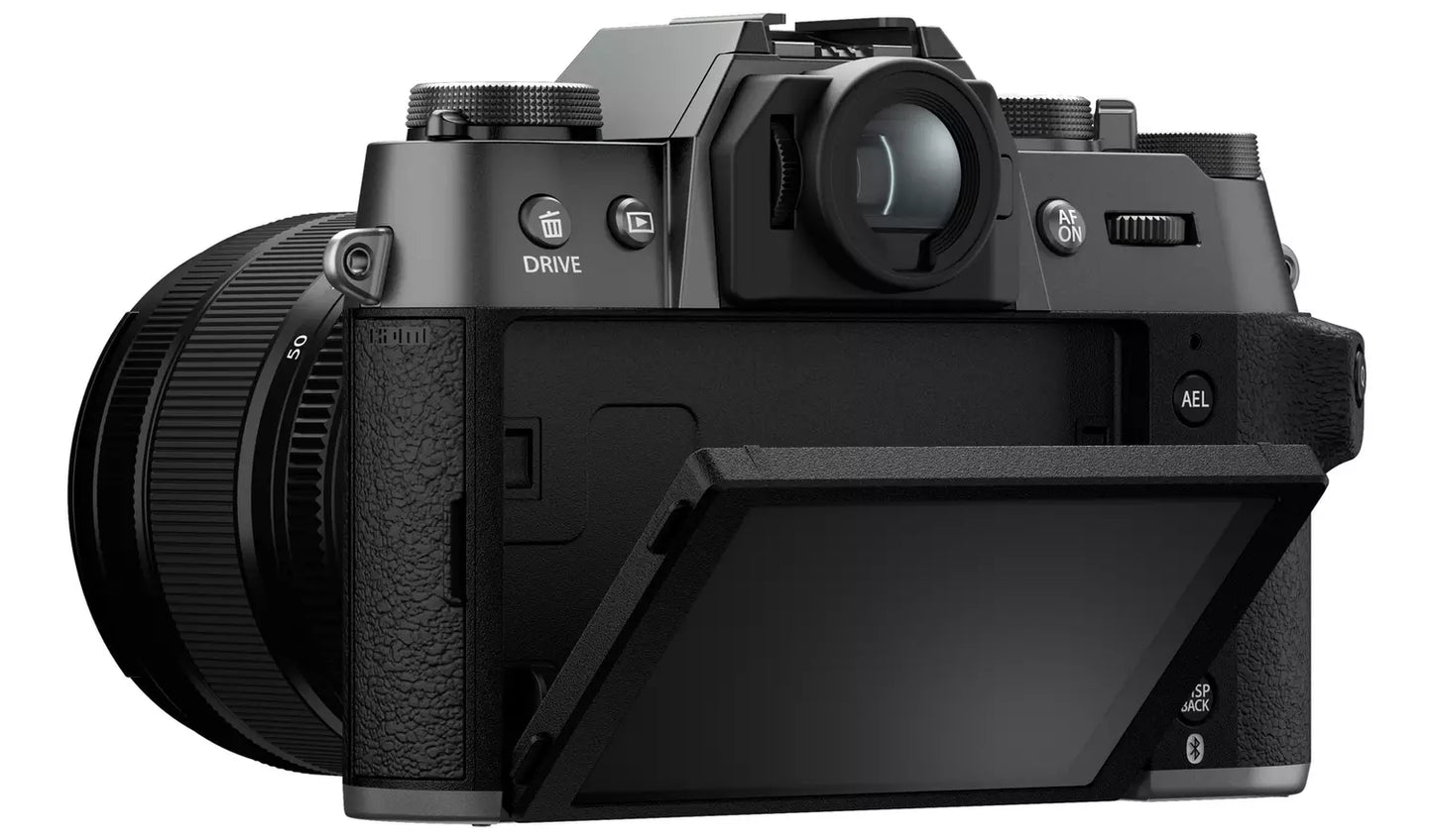 Fujifilm X-T50 Mirrorless Camera with 15–45mm Lens - Charcoal (New) Fujifilm