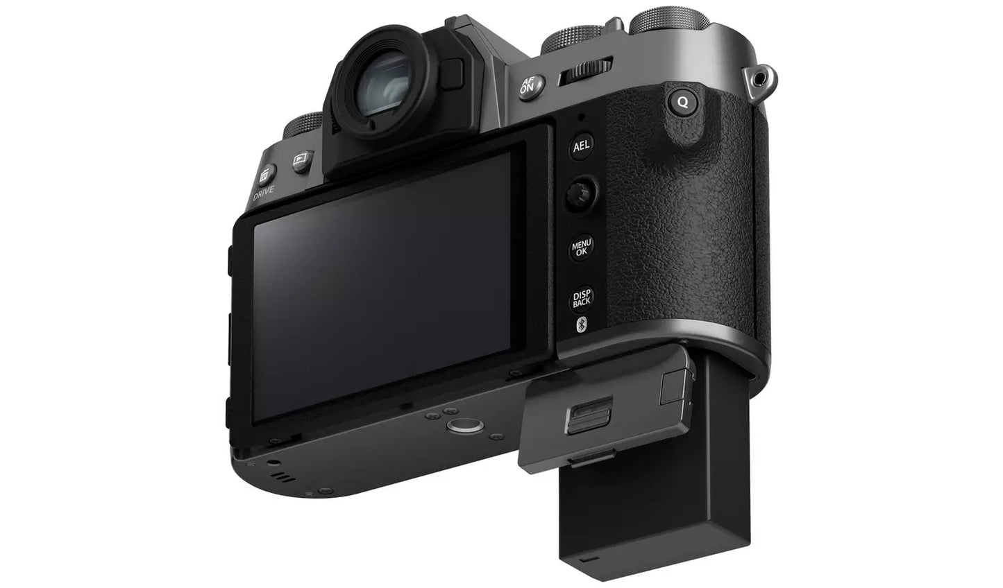 Fujifilm X-T50 Mirrorless Camera with 15–45mm Lens - Charcoal (New) Fujifilm