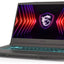 MSI Thin 15 – 15.6" Gaming Laptop, Intel Core i5, 16GB RAM, 512GB SSD, NVIDIA RTX 4050 MSI