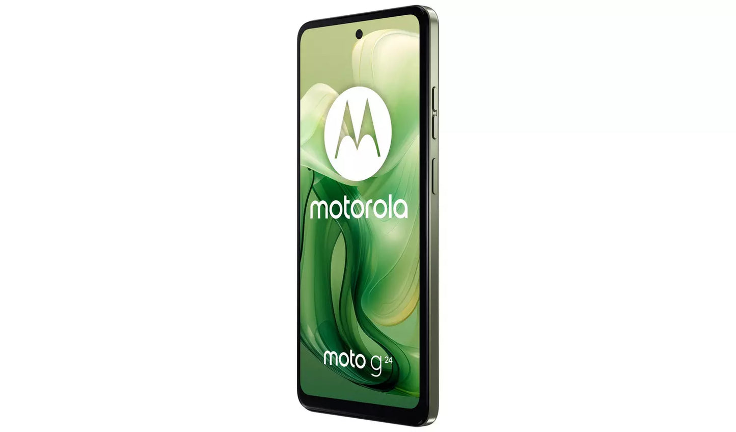Motorola Moto G24 128GB Unlocked - Ice Green (New) Motorola