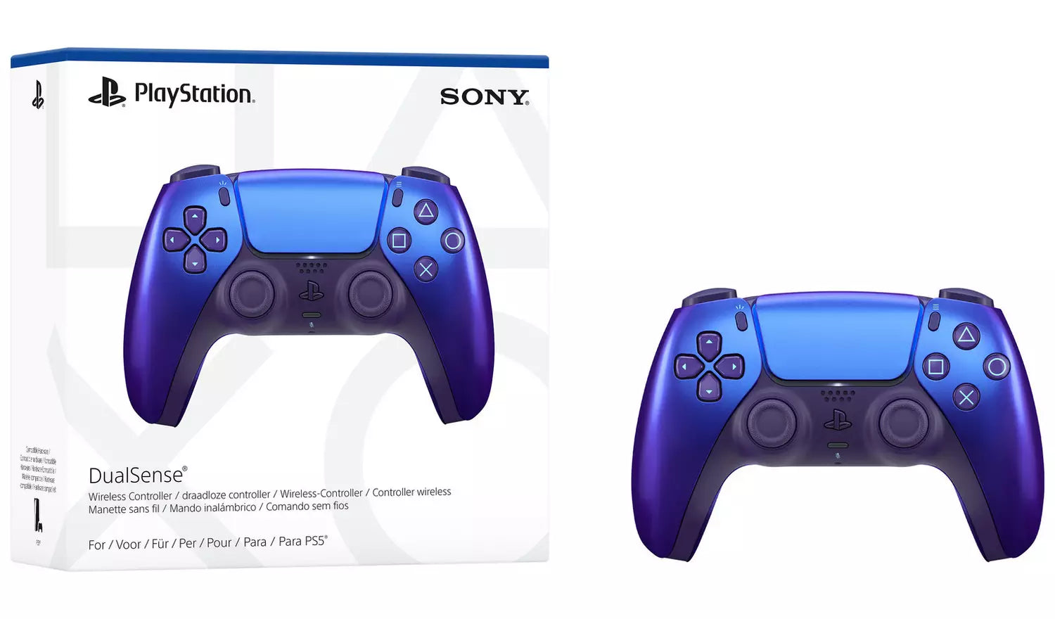 PlayStation 5 DualSense Wireless Controller – Chroma Indigo (New) sony