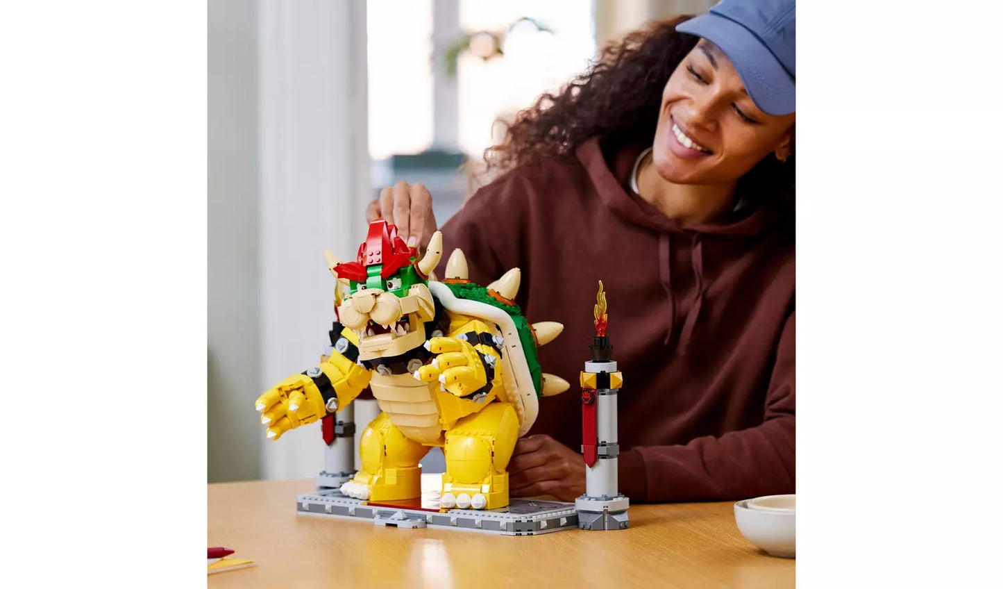 LEGO Super Mario The Mighty Bowser Collectible Figure | Ages 18+ | Model 71411 | NEW LEGO