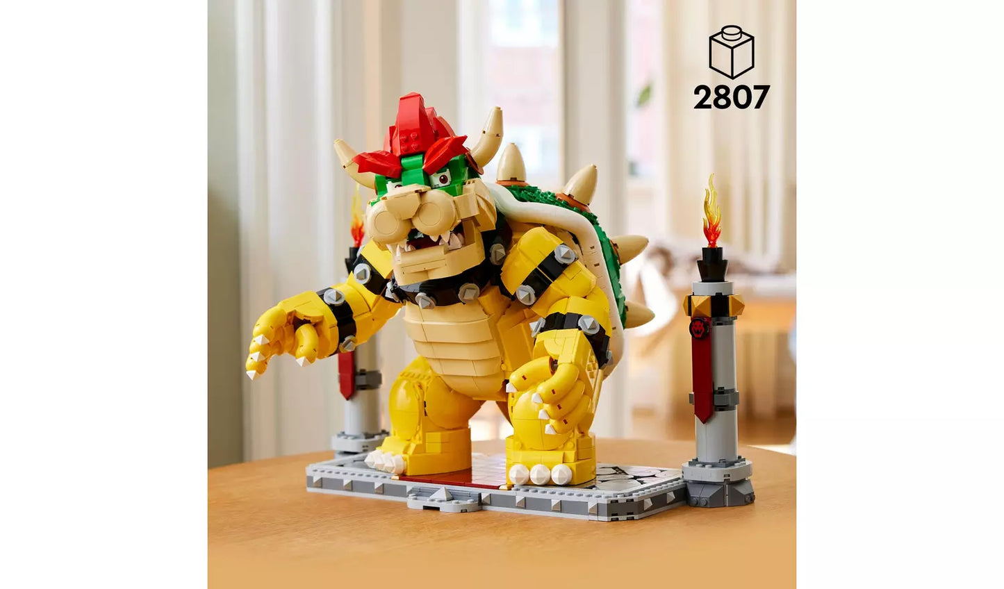 LEGO Super Mario The Mighty Bowser Collectible Figure | Ages 18+ | Model 71411 | NEW LEGO
