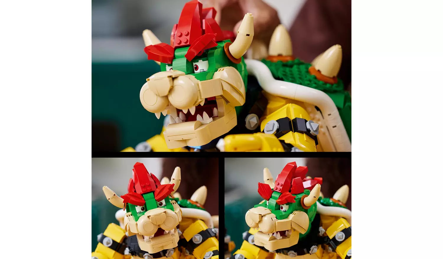 LEGO Super Mario The Mighty Bowser Collectible Figure | Ages 18+ | Model 71411 | NEW LEGO