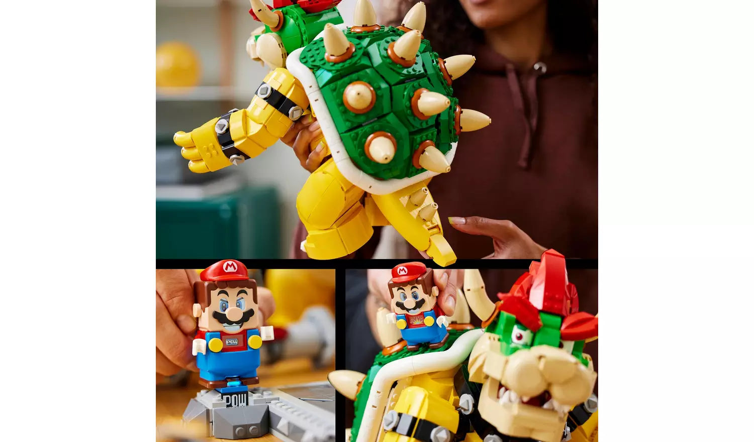 LEGO Super Mario The Mighty Bowser Collectible Figure | Ages 18+ | Model 71411 | NEW LEGO