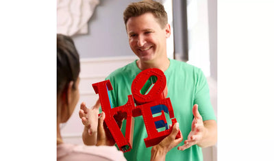 LEGO ART LOVE Home Decor Building Set for Adults | Ages 18+ | Model 31214 | NEW LEGO