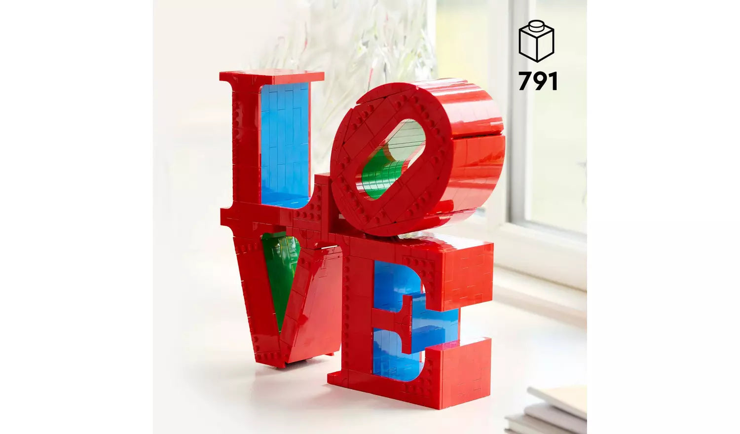 LEGO ART LOVE Home Decor Building Set for Adults | Ages 18+ | Model 31214 | NEW LEGO