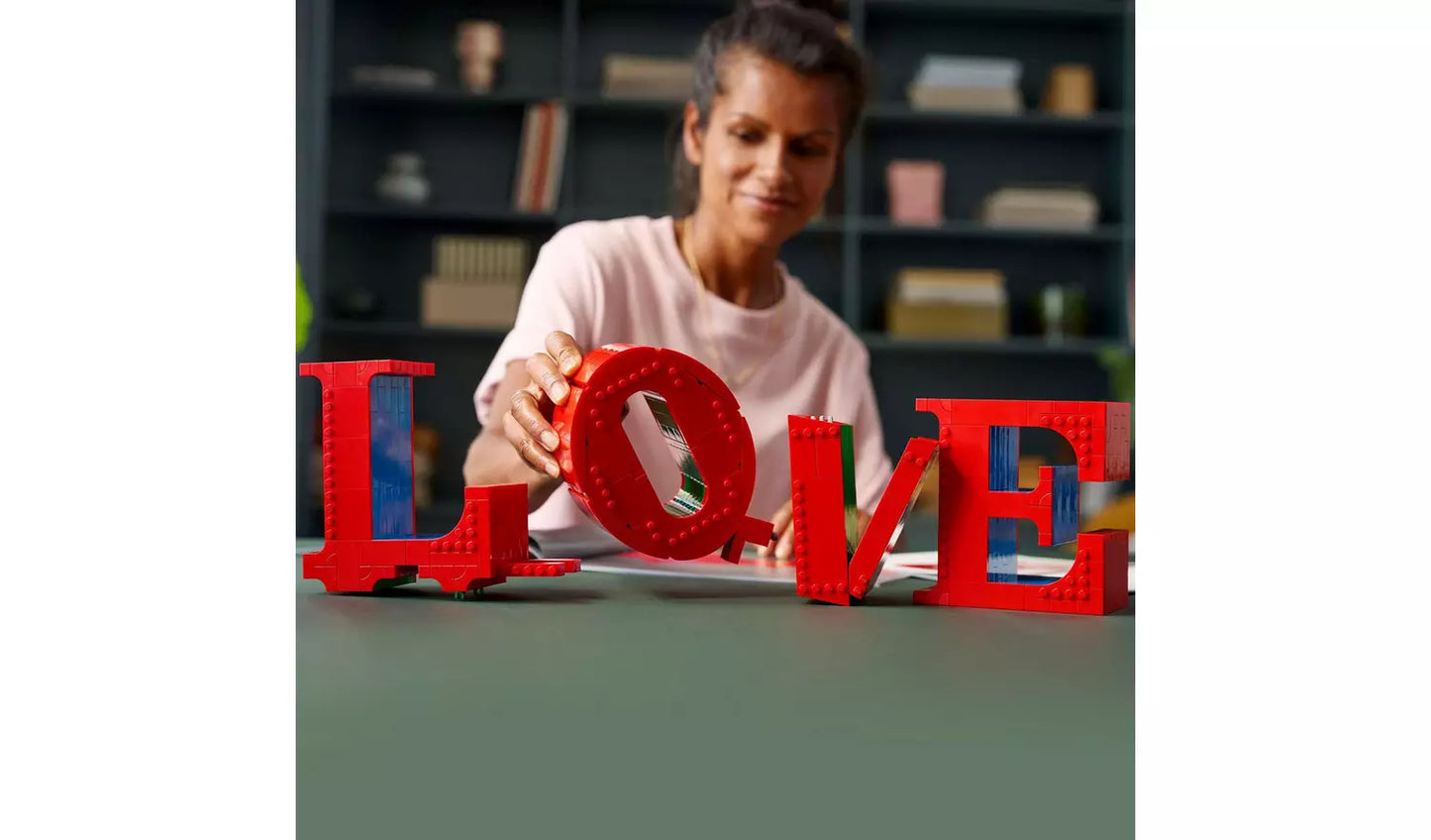 LEGO ART LOVE Home Decor Building Set for Adults | Ages 18+ | Model 31214 | NEW LEGO