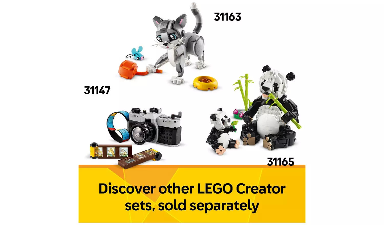 LEGO Creator 3in1 Typewriter with Flowers Toy Set | Ages 8+ | Model 31169 | New LEGO