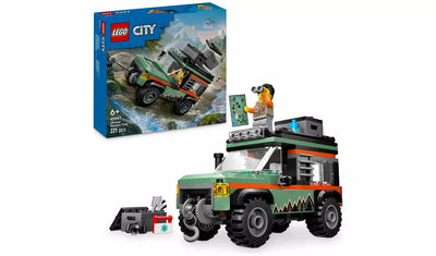 LEGO City Off-Road 4x4 Mountain Truck Toy Vehicle Set | Model 60447 | New LEGO