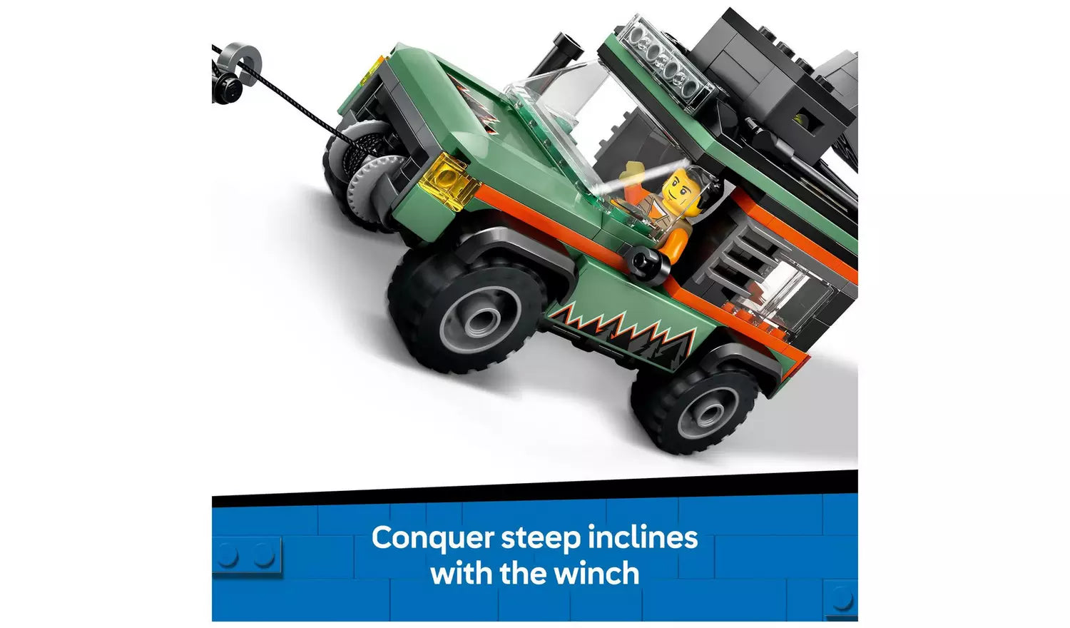 LEGO City Off-Road 4x4 Mountain Truck Toy Vehicle Set | Model 60447 | New LEGO