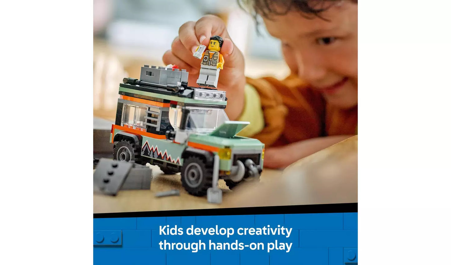LEGO City Off-Road 4x4 Mountain Truck Toy Vehicle Set | Model 60447 | New LEGO
