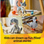 LEGO Creator 3in1 Playful Cat Figure Toy Animal Set | Ages 8+ | Model 31163 | New LEGO