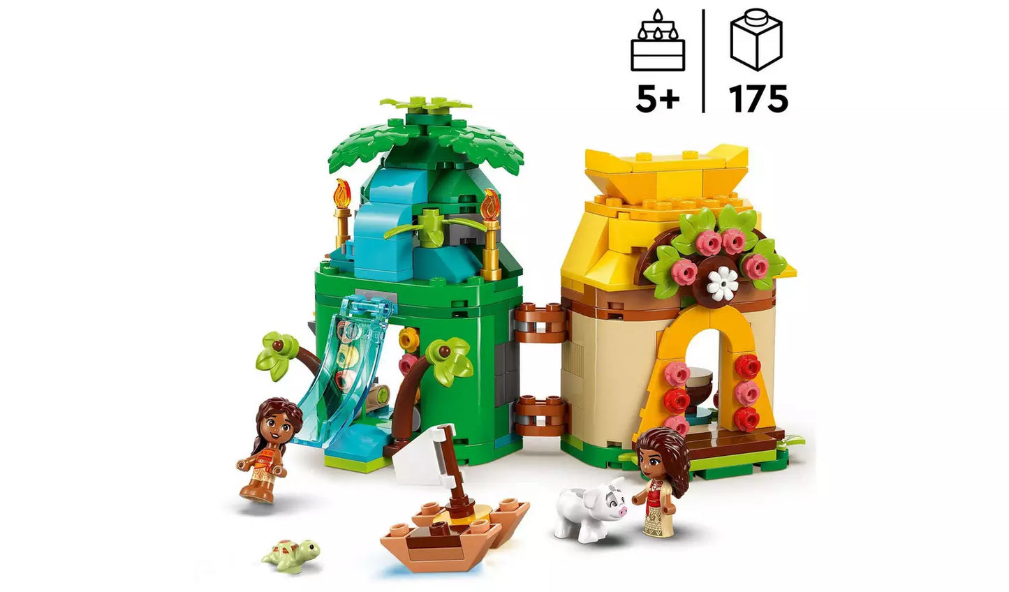 LEGO Disney Princess Moana’s Island Fun Building Toy Set | Ages 5+ | Model 43260 | New LEGO