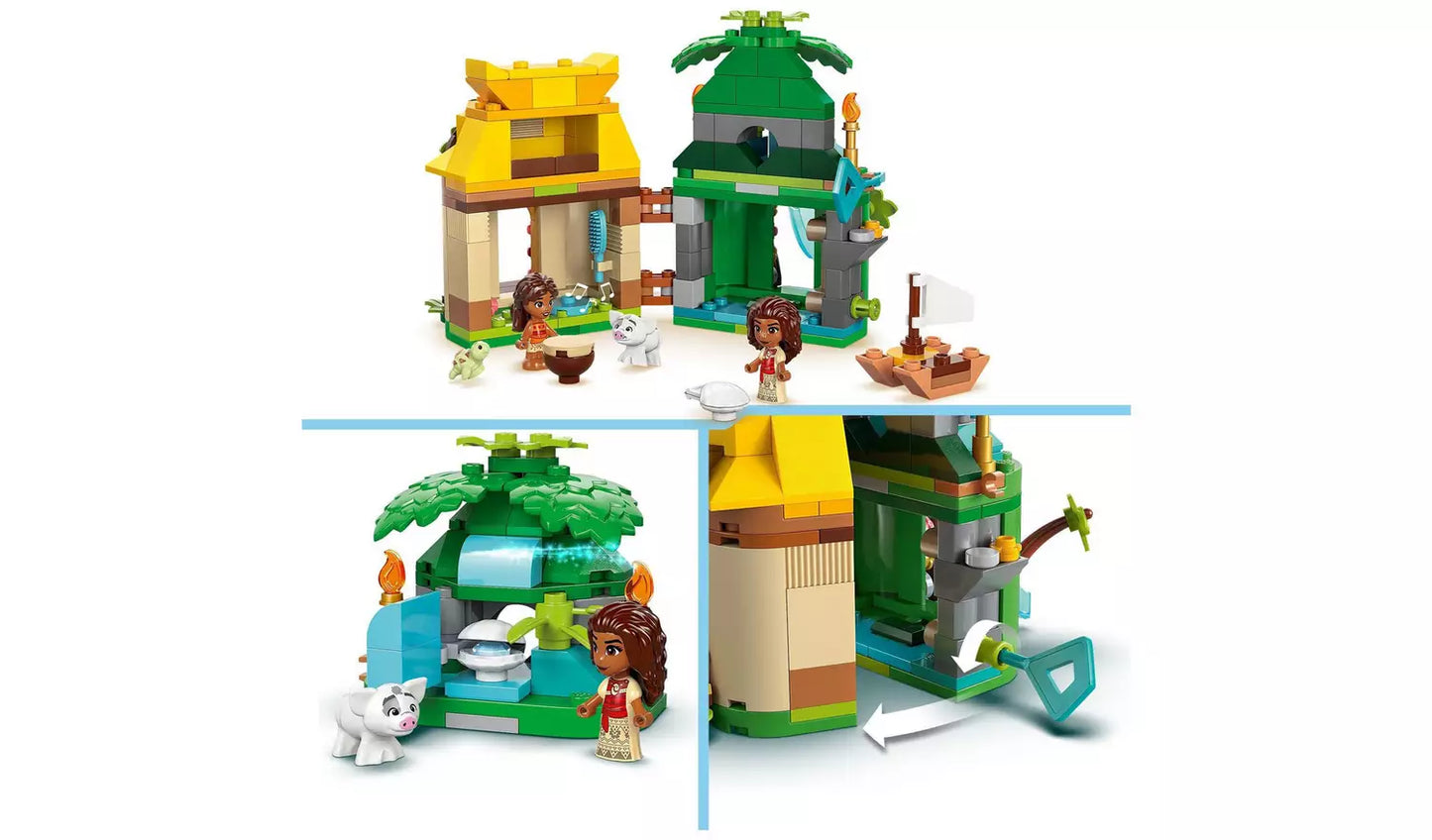 LEGO Disney Princess Moana’s Island Fun Building Toy Set | Ages 5+ | Model 43260 | New LEGO