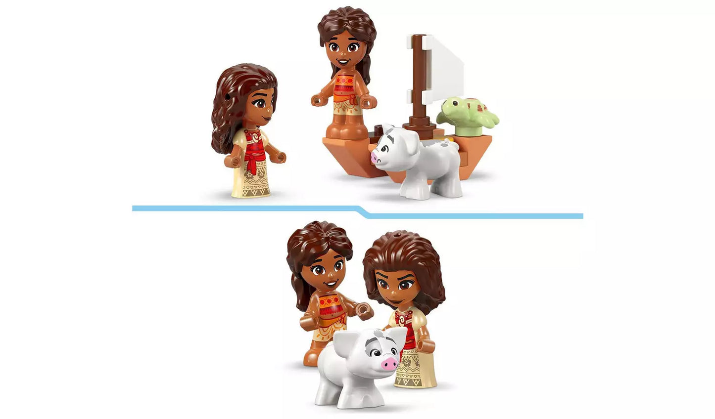 LEGO Disney Princess Moana’s Island Fun Building Toy Set | Ages 5+ | Model 43260 | New LEGO