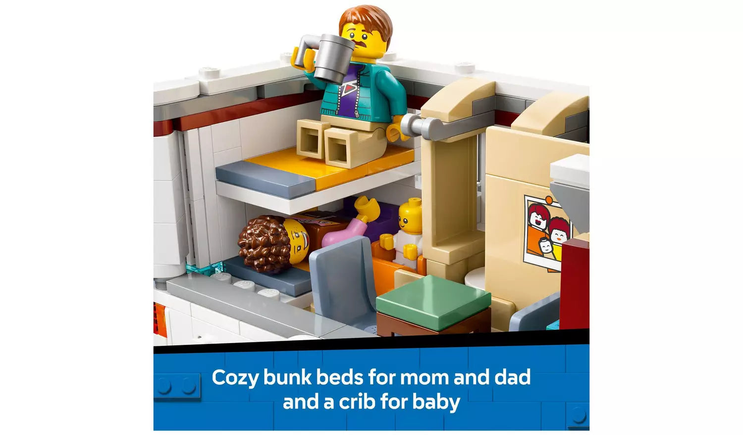 LEGO City Holiday Adventure Camper Van Toy Vehicle Set | Ages 6+ | Model 60454 | New LEGO